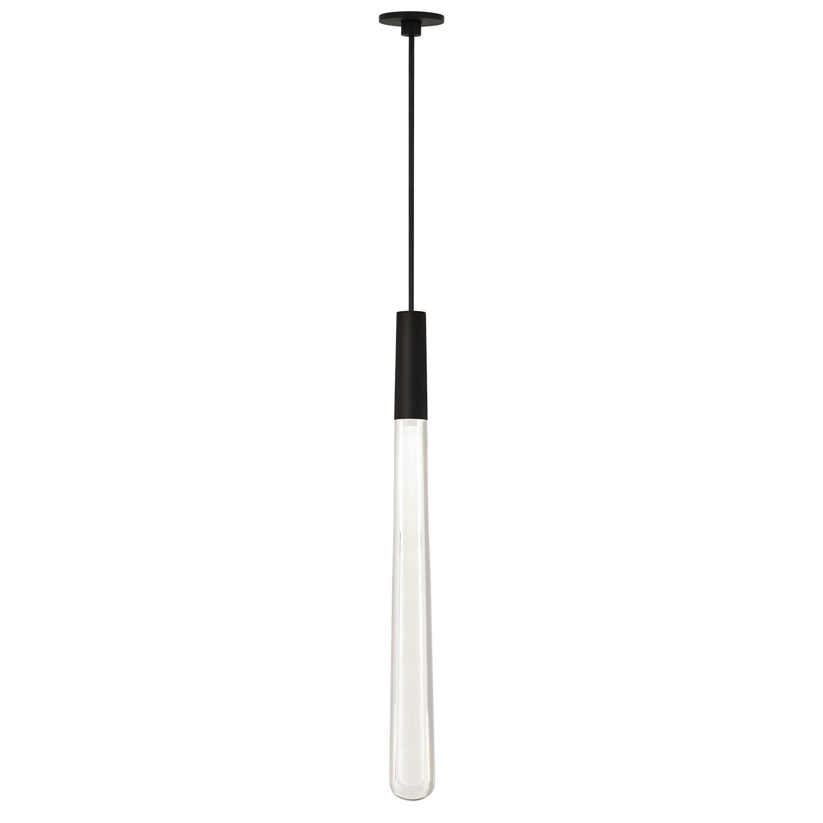 Pylon Crystal 1-Light Port Alone Pendant - Visual Comfort Modern 4
