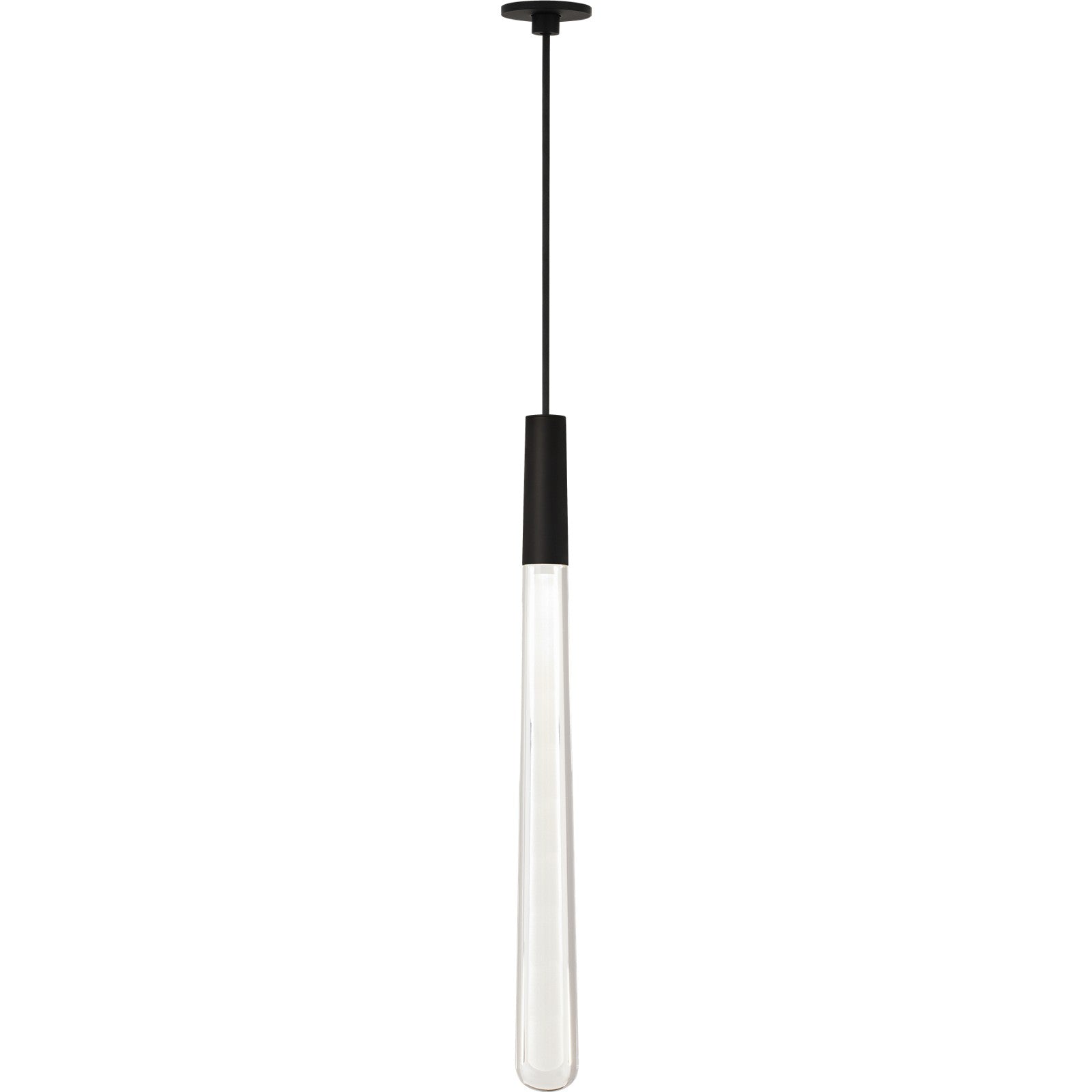 Pylon Crystal 1-Light Port Alone Pendant - Visual Comfort Modern 3
