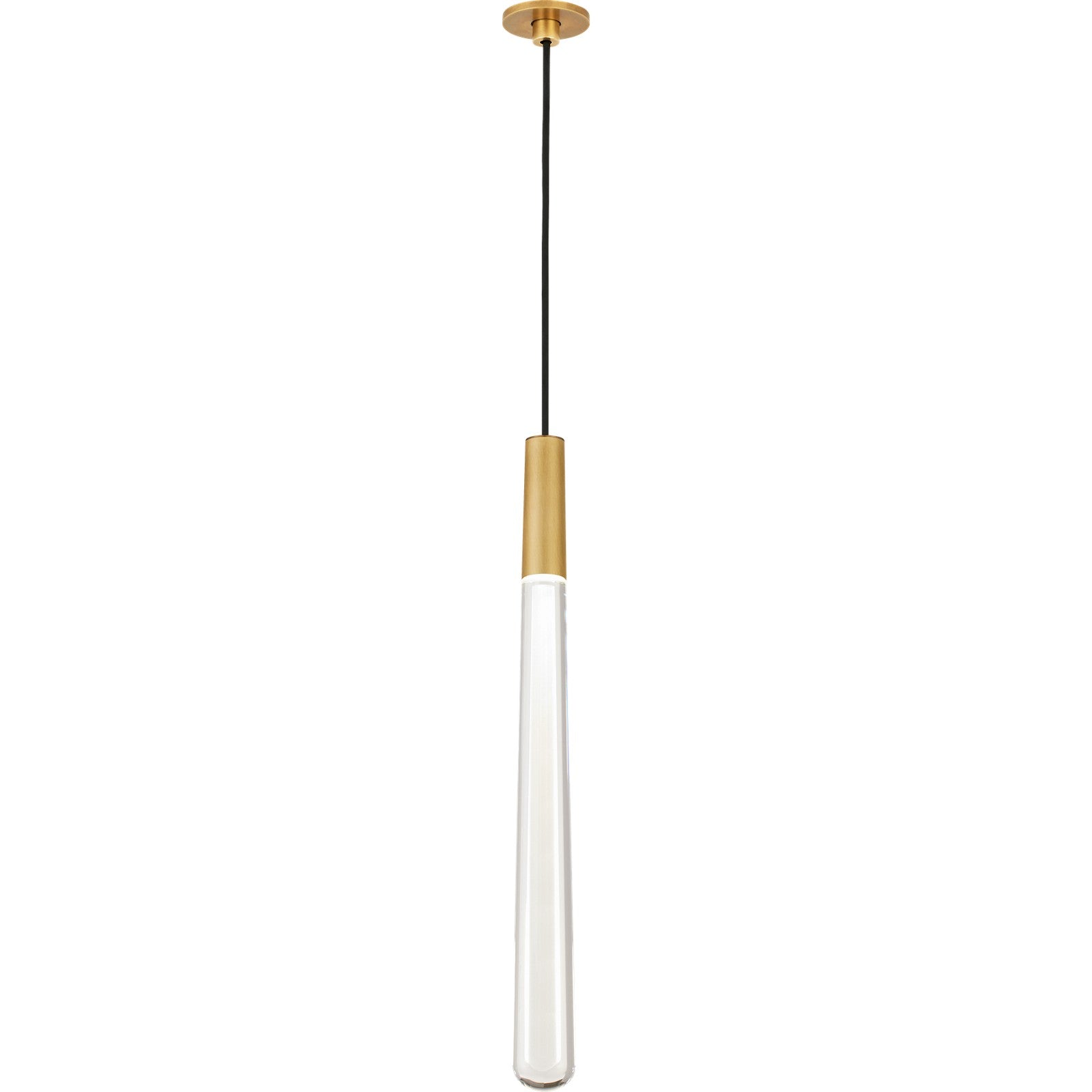 Pylon Crystal 1-Light Port Alone Pendant - Visual Comfort Modern 8