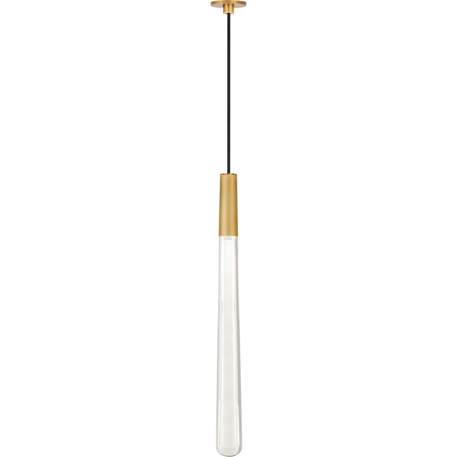 Pylon Crystal 1-Light Port Alone Pendant - Visual Comfort Modern 9