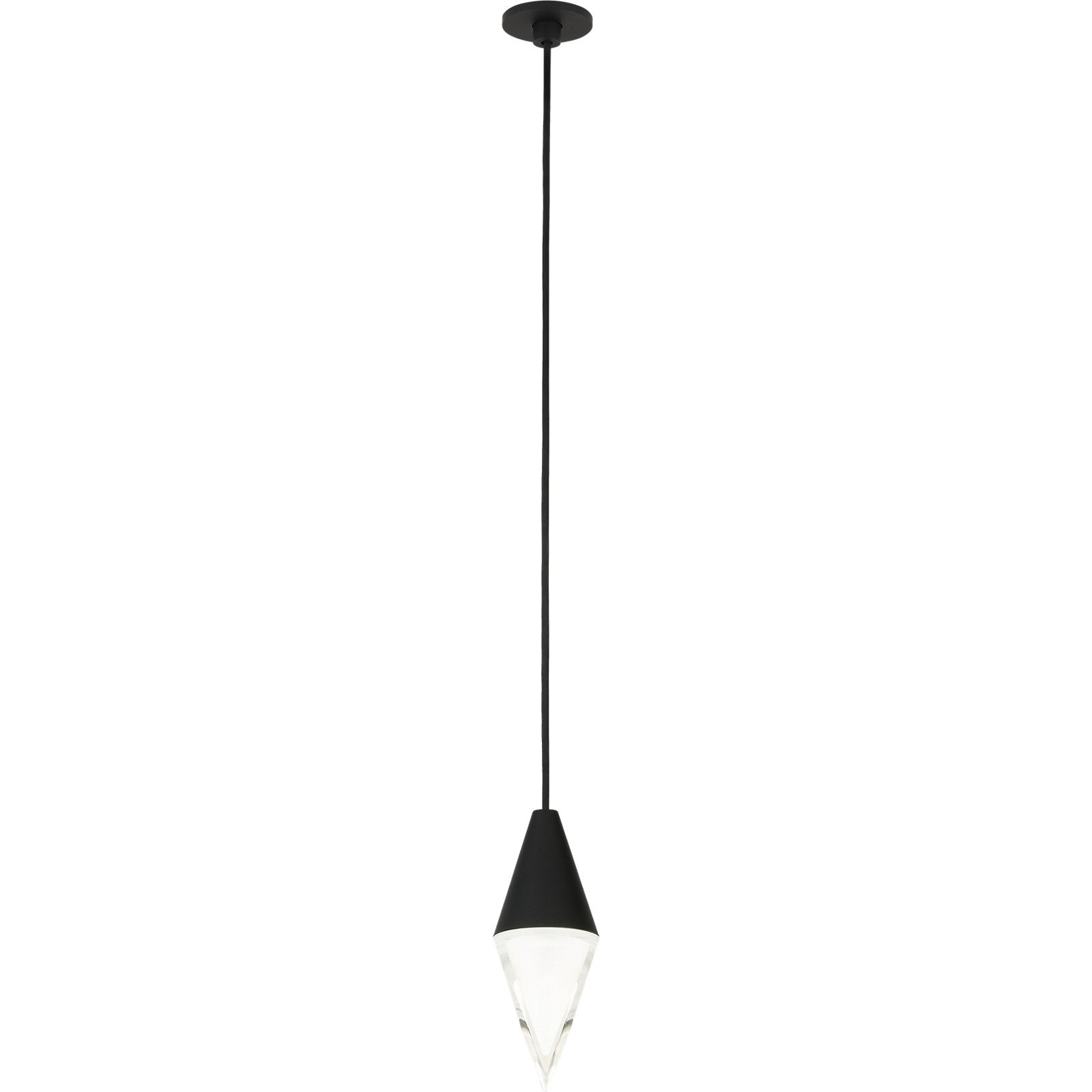 Turret 1-Light Port Alone Pendant - Visual Comfort Modern 1