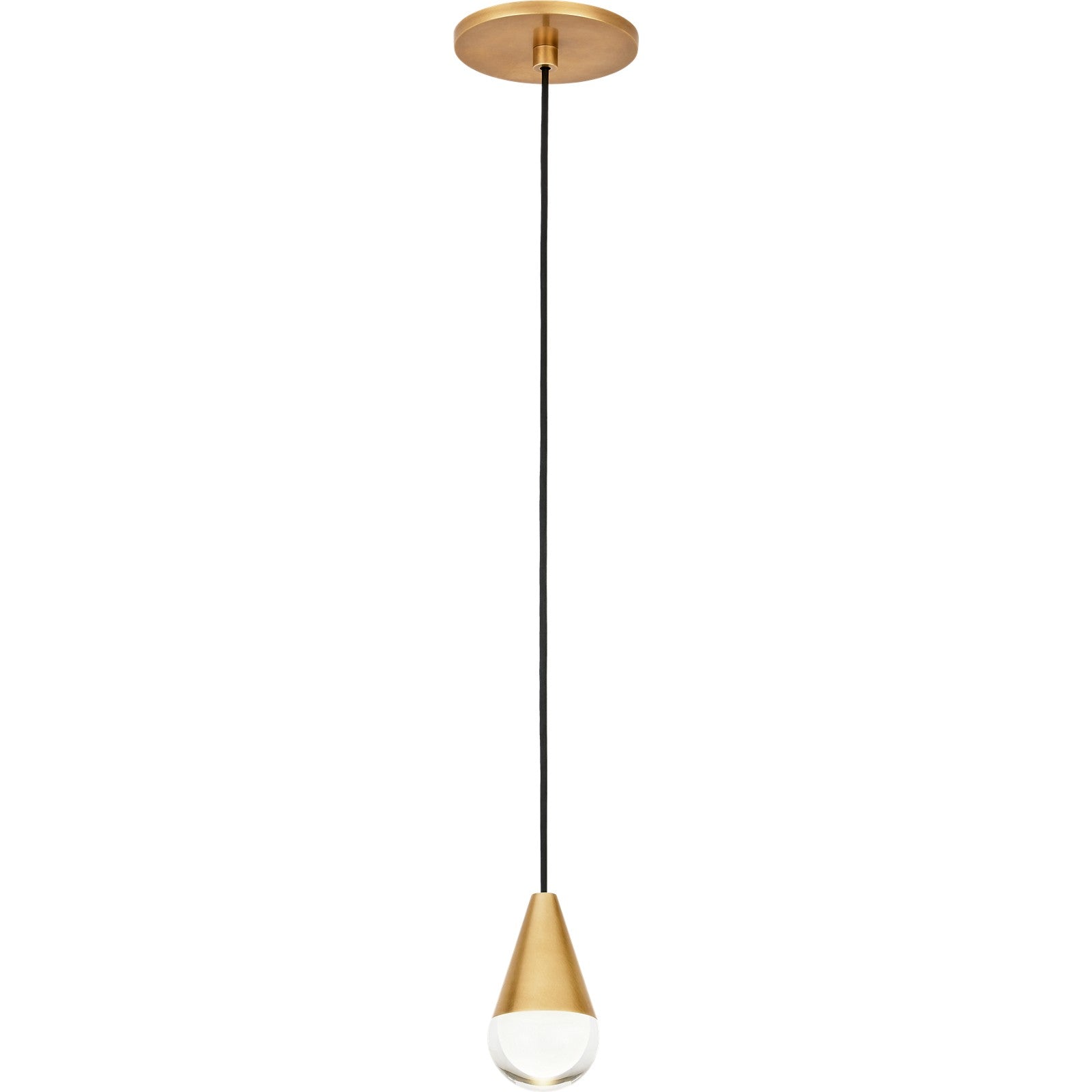 Cupola 1-Light Pendant - Visual Comfort Modern 9
