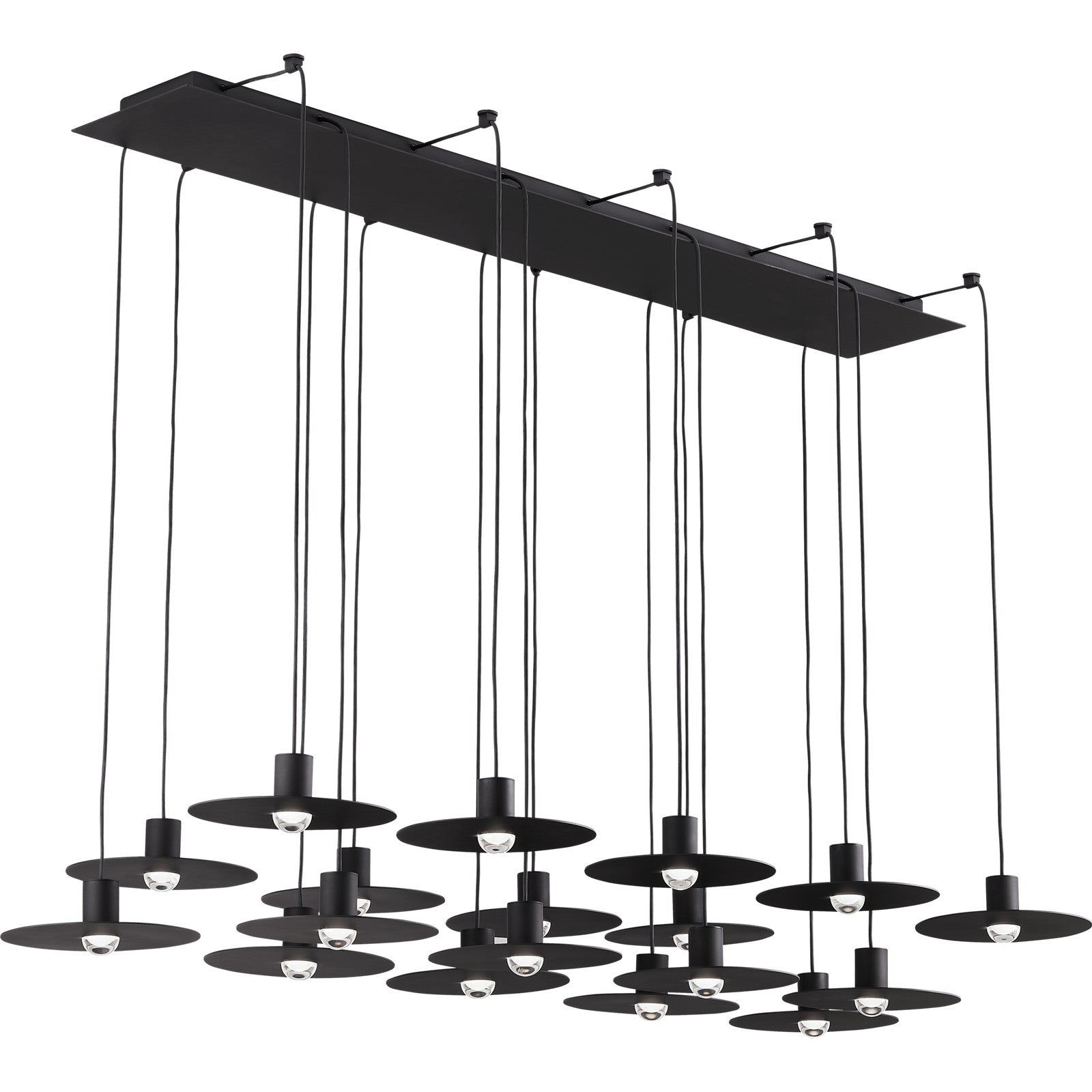 Eaves 18-Light Chandelier - Visual Comfort Modern 2