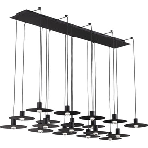 Eaves 18-Light Chandelier - Visual Comfort Modern 2