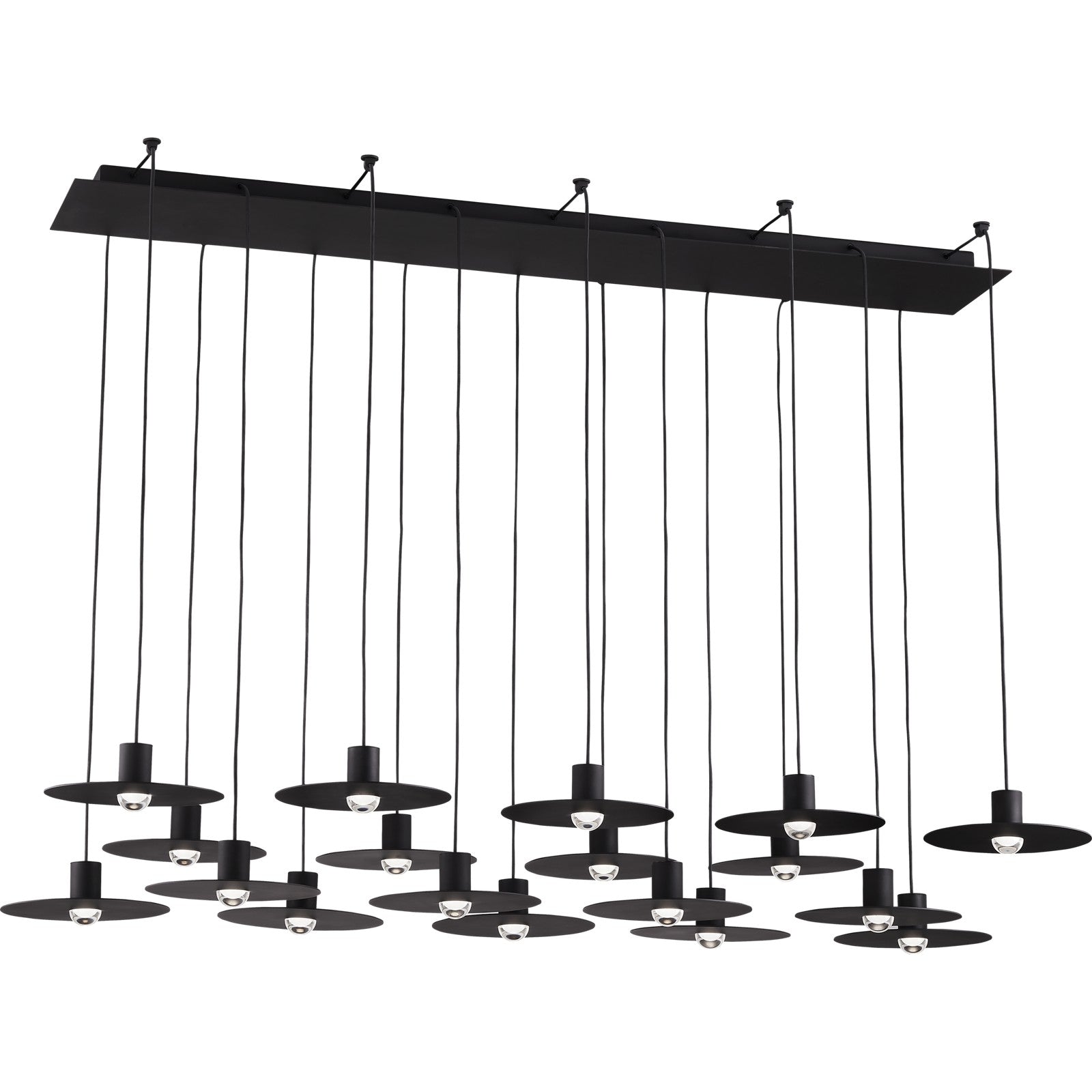 Eaves 18-Light Chandelier - Visual Comfort Modern 1