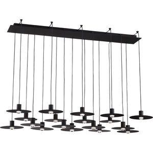 Eaves 18-Light Chandelier - Visual Comfort Modern 1
