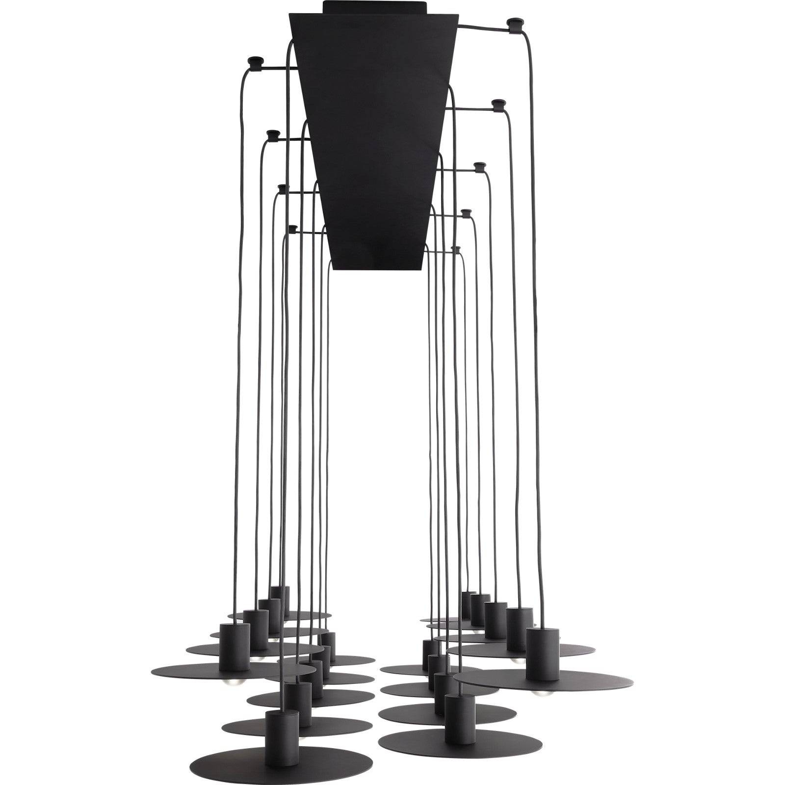 Eaves 18-Light Chandelier - Visual Comfort Modern 3