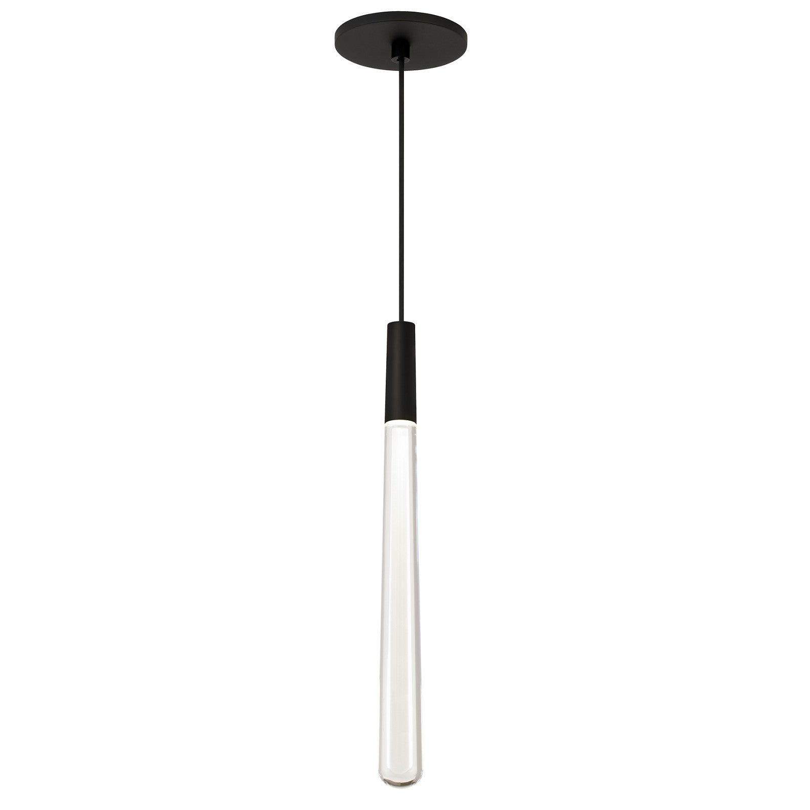 Pylon Crystal 1-Light Pendant - Visual Comfort Modern 5