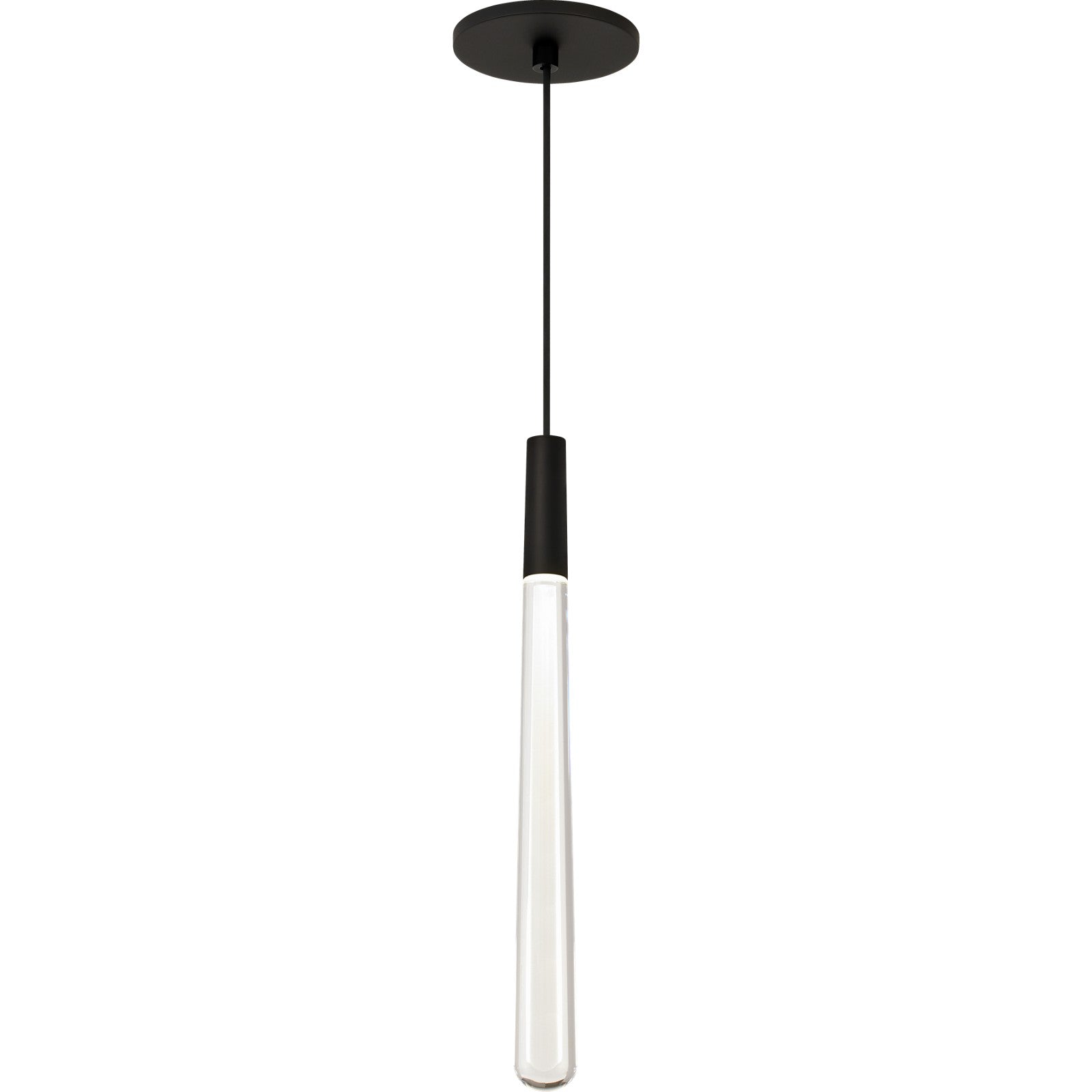 Pylon Crystal 1-Light Pendant - Visual Comfort Modern 1