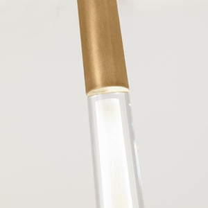 Pylon Crystal 1-Light Pendant - Visual Comfort Modern 12
