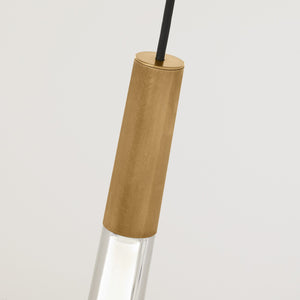 Pylon Crystal 1-Light Pendant - Visual Comfort Modern 13