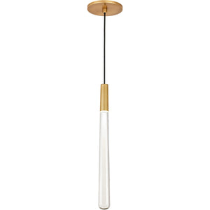 Pylon Crystal 1-Light Pendant - Visual Comfort Modern 11