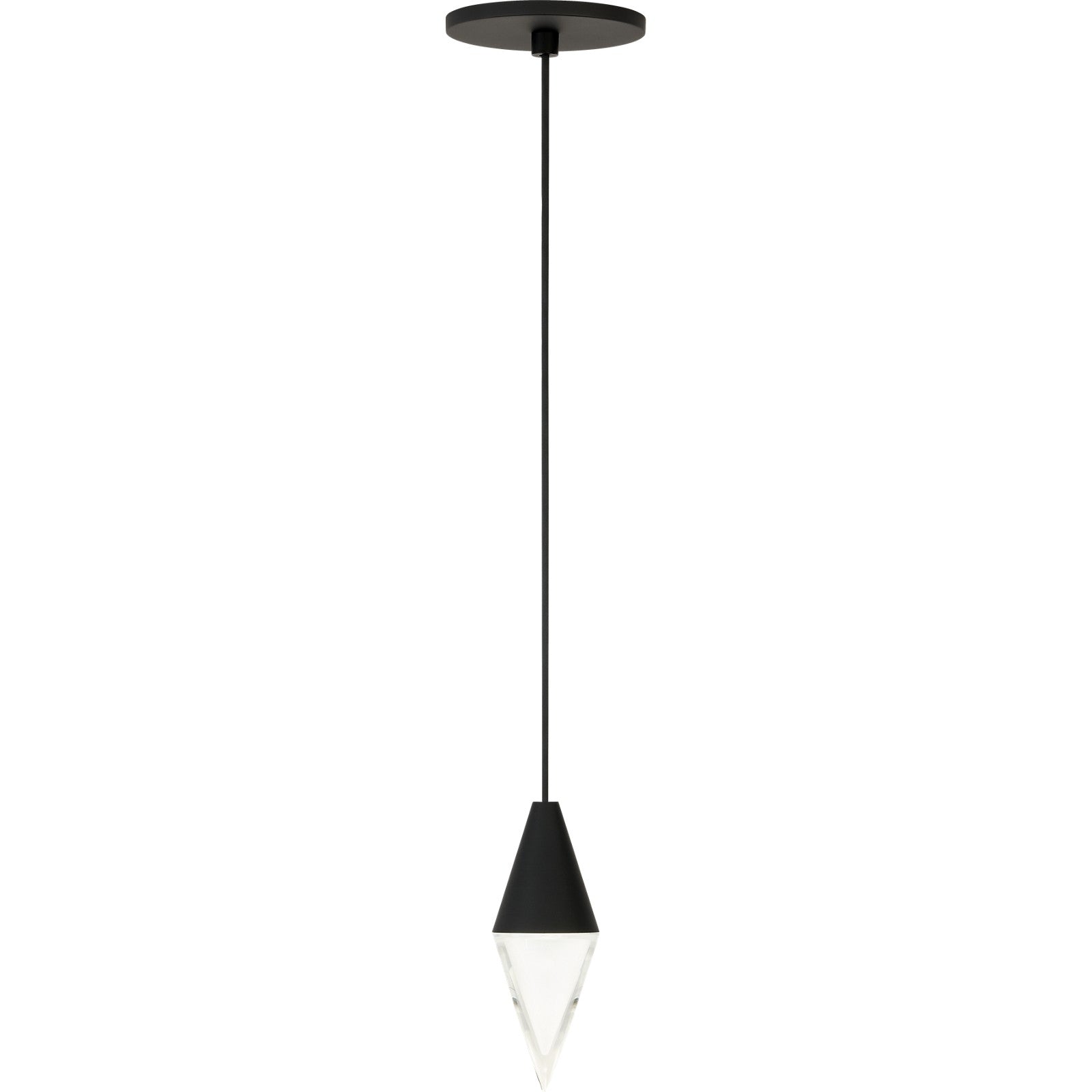 Turret 1-Light Pendant - Visual Comfort Modern 2