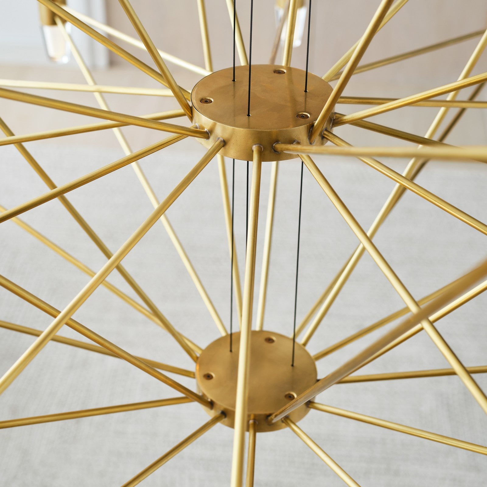 Lassell Three Tier Tall X-Large Chandelier - Visual Comfort Modern 12