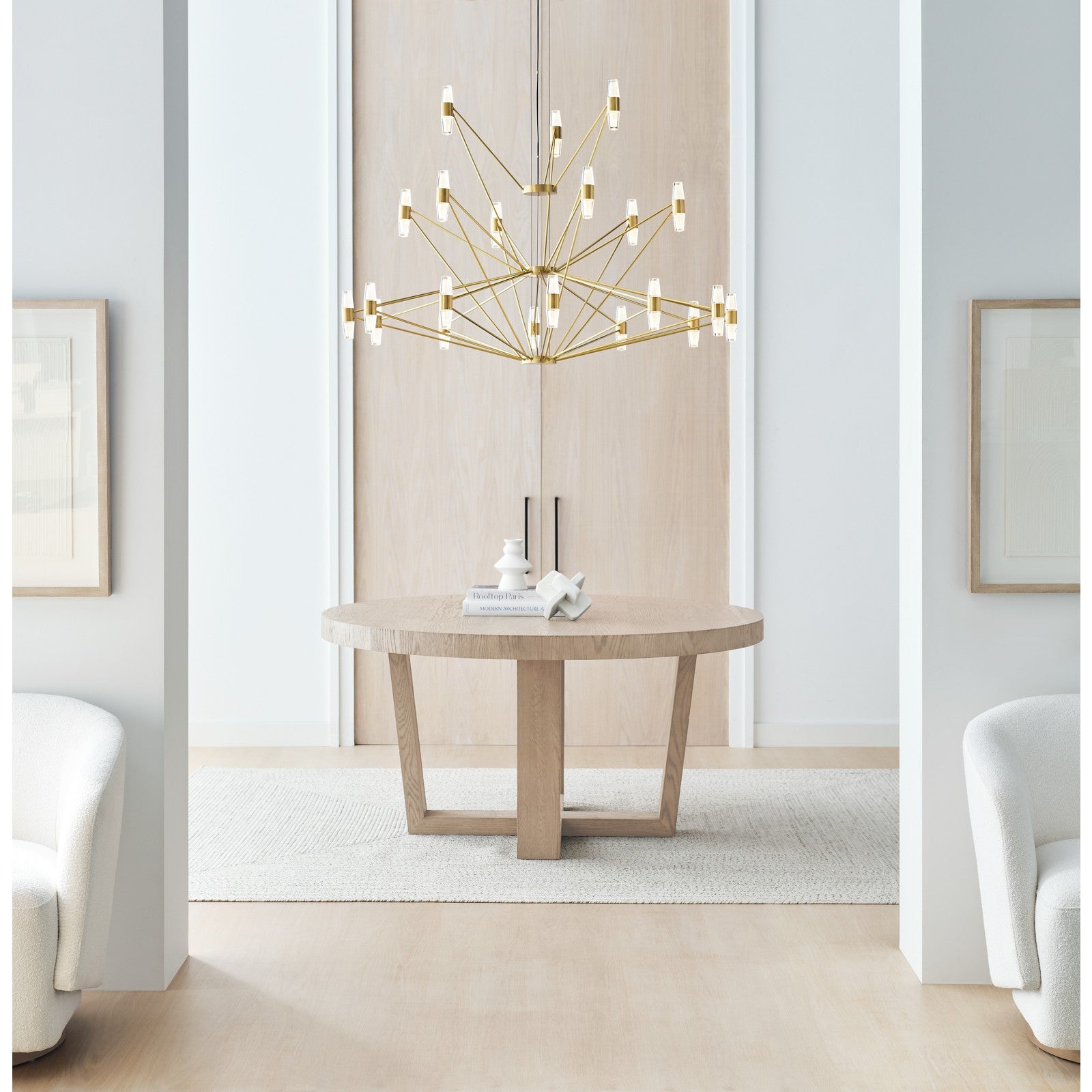 Lassell Three Tier Tall X-Large Chandelier - Visual Comfort Modern 10