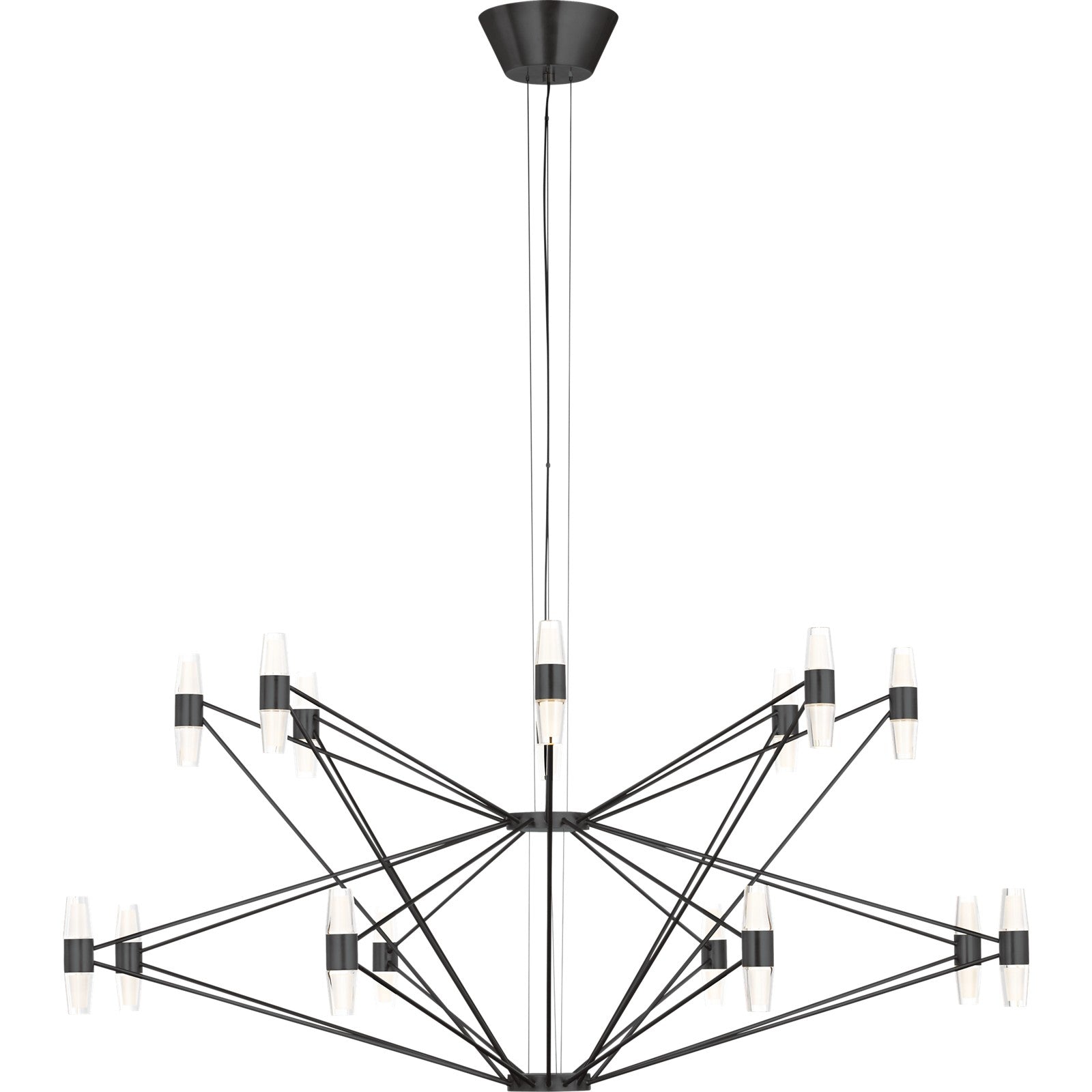 Lassell Two Tier X-Large Chandelier - Visual Comfort Modern 1