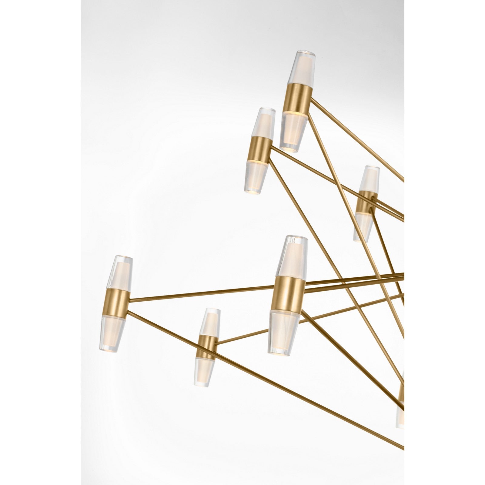 Lassell Two Tier X-Large Chandelier - Visual Comfort Modern 6