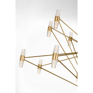 Lassell Two Tier X-Large Chandelier - Visual Comfort Modern 6