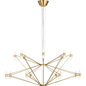 Lassell Two Tier X-Large Chandelier - Visual Comfort Modern 4