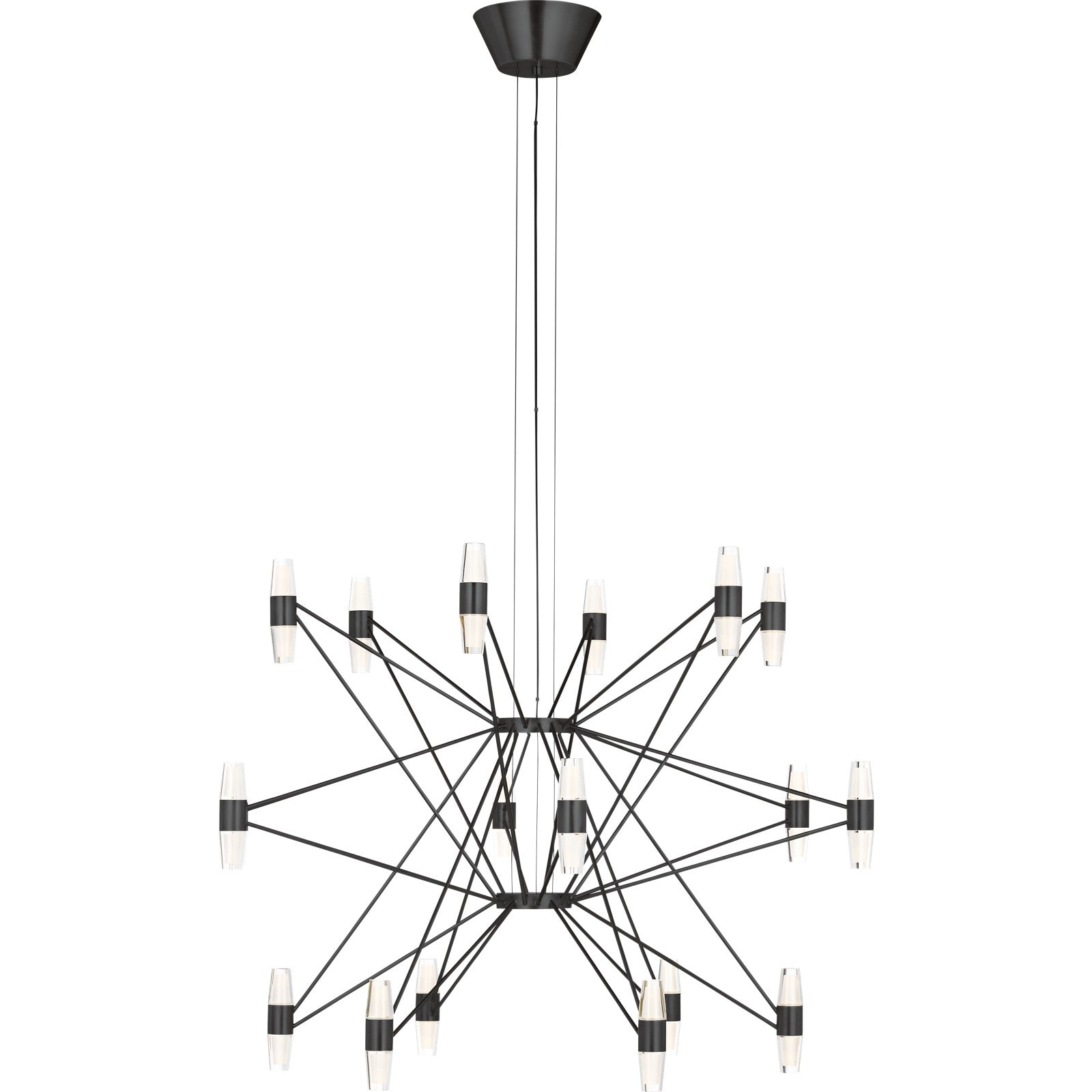 Lassell Three Tier X-Large Chandelier - Visual Comfort Modern 4