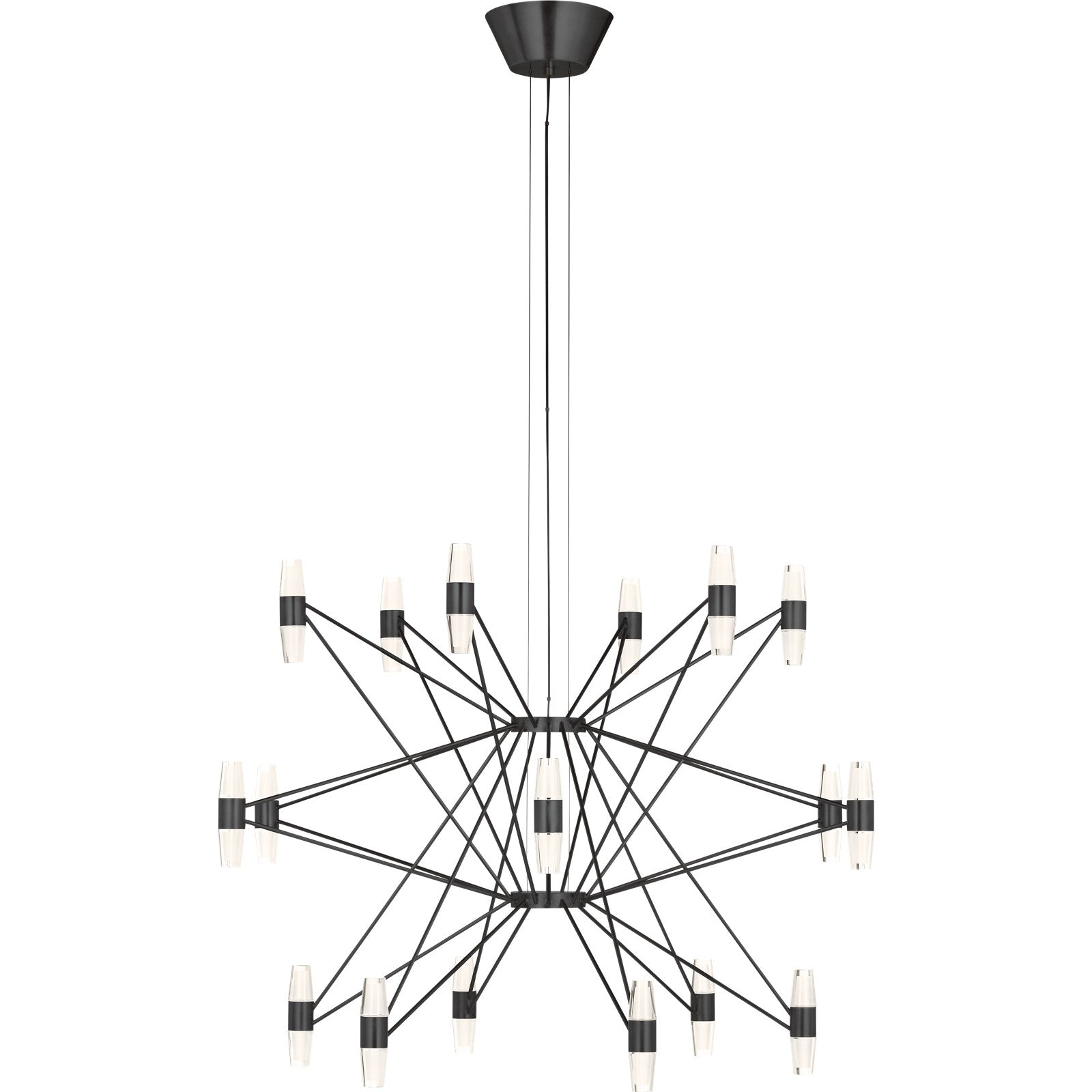 Lassell Three Tier X-Large Chandelier - Visual Comfort Modern 1