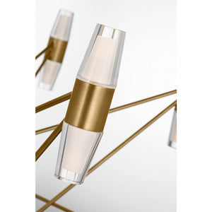 Lassell Three Tier X-Large Chandelier - Visual Comfort Modern 7
