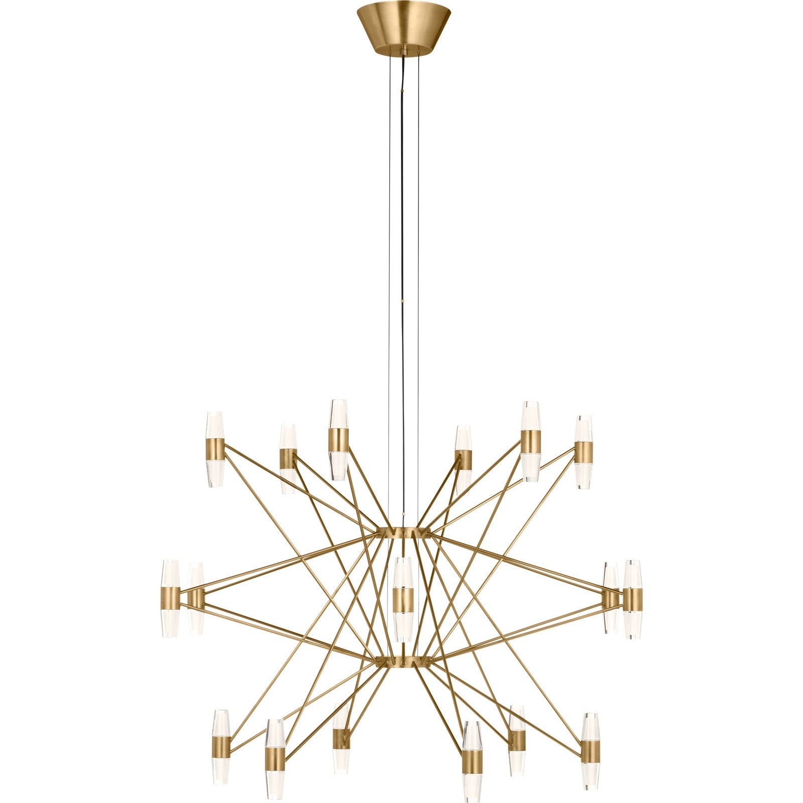 Lassell Three Tier X-Large Chandelier - Visual Comfort Modern 5