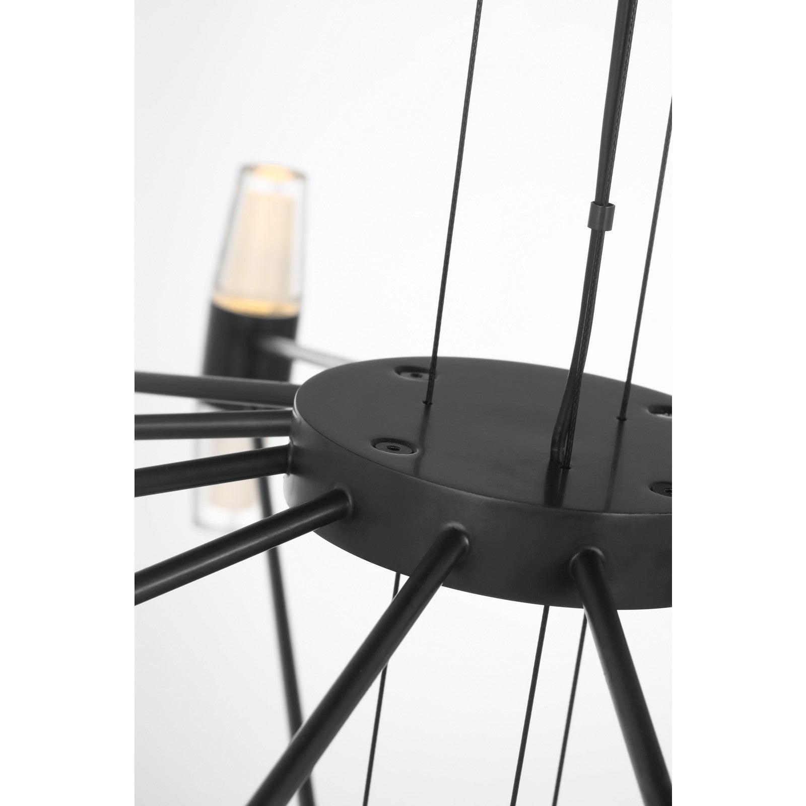 Lassell Large Chandelier - Visual Comfort Modern 3