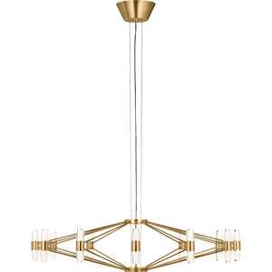 Lassell Large Chandelier - Visual Comfort Modern 5