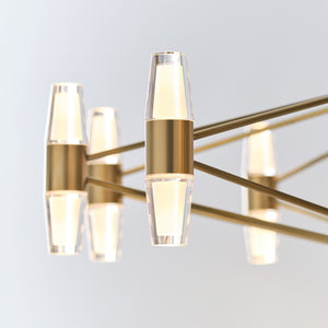 Lassell Large Chandelier - Visual Comfort Modern 12