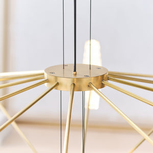 Lassell Large Chandelier - Visual Comfort Modern 11