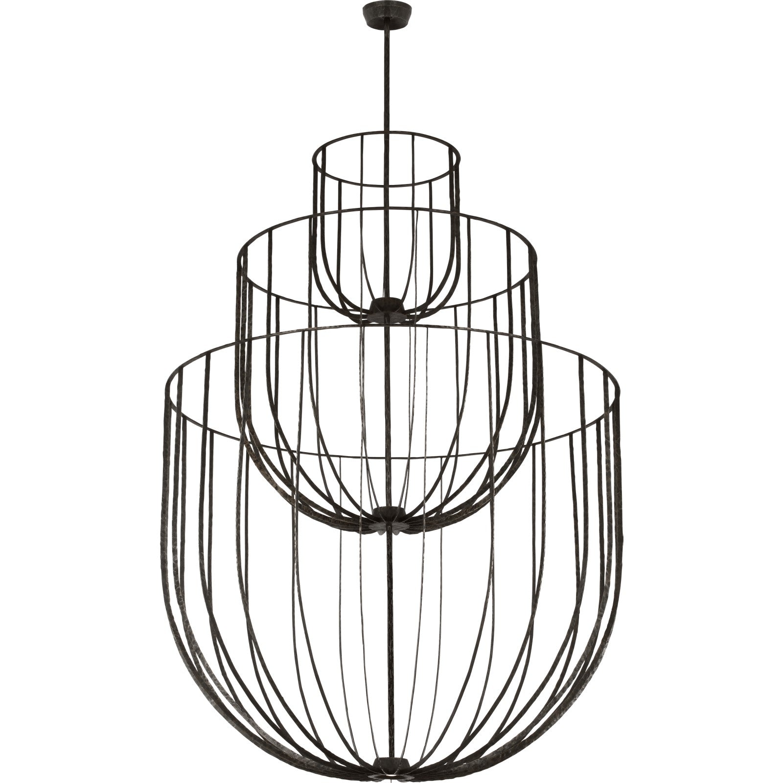 Sanchi Grande Three Tier Chandelier - Visual Comfort Modern 1