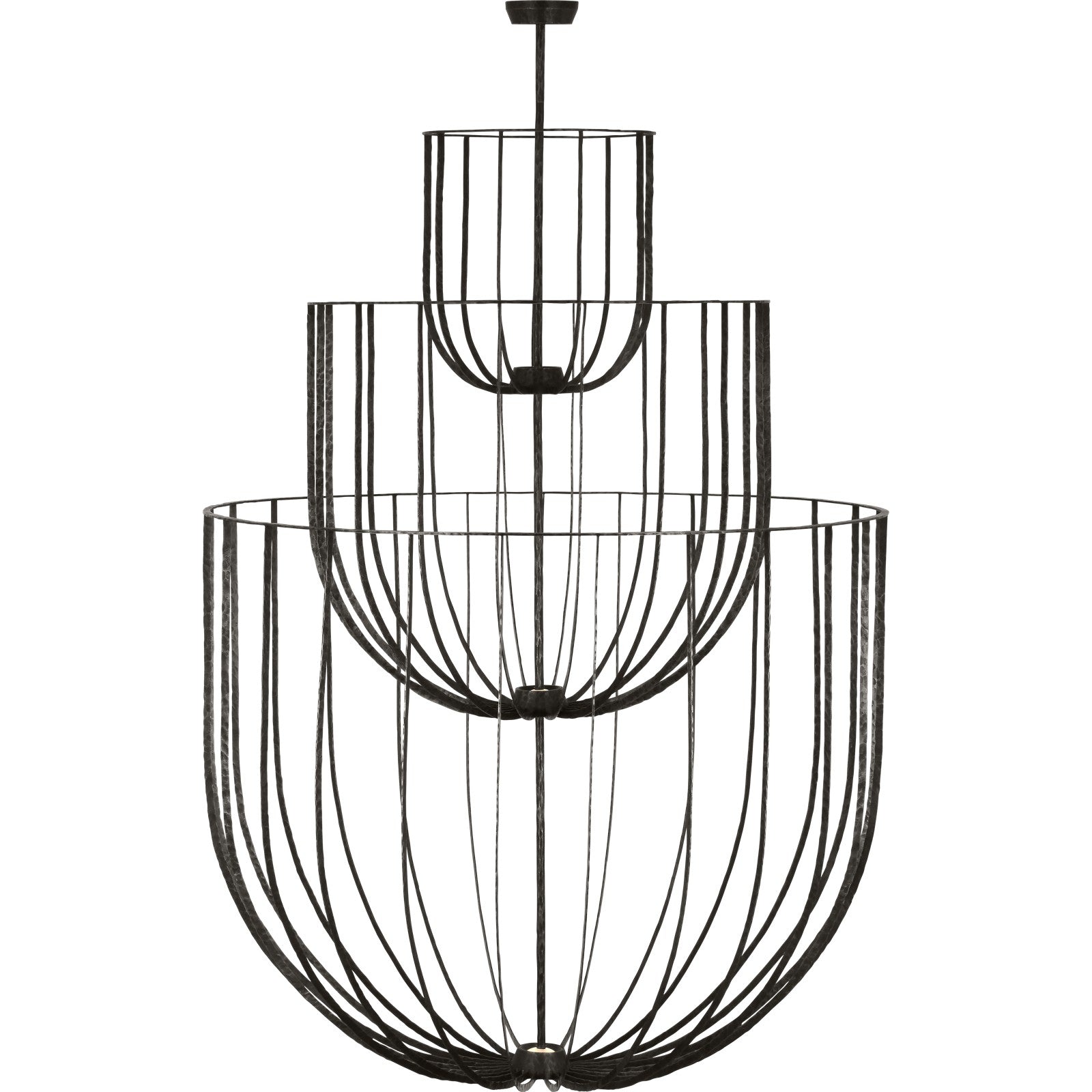 Sanchi Grande Three Tier Chandelier - Visual Comfort Modern 4