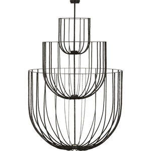 Sanchi Grande Three Tier Chandelier - Visual Comfort Modern 4