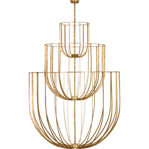Sanchi Grande Three Tier Chandelier - Visual Comfort Modern 9