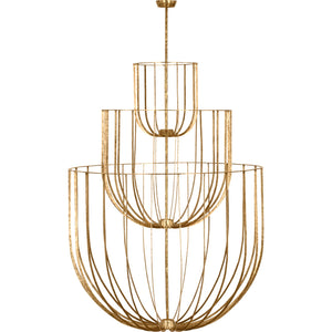 Sanchi Grande Three Tier Chandelier - Visual Comfort Modern 6