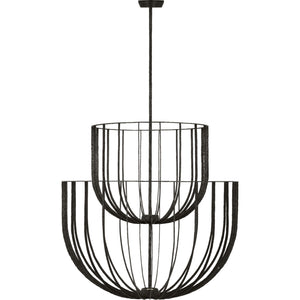Sanchi Large Two Tier Chandelier - Visual Comfort Modern 3