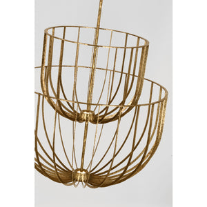 Sanchi Large Two Tier Chandelier - Visual Comfort Modern 8