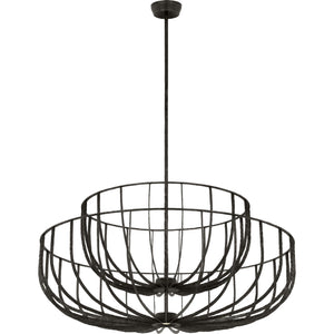 Sanchi X-Large Two Tier Chandelier - Visual Comfort Modern 2