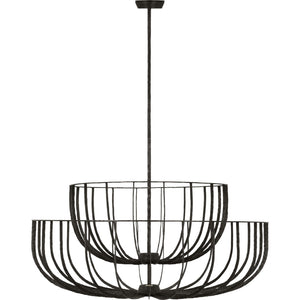 Sanchi X-Large Two Tier Chandelier - Visual Comfort Modern 1