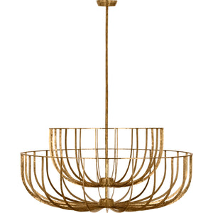 Sanchi X-Large Two Tier Chandelier - Visual Comfort Modern 6