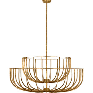Sanchi X-Large Two Tier Chandelier - Visual Comfort Modern 8