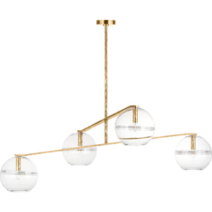 Lowing Medium Chandelier - Visual Comfort Modern 6