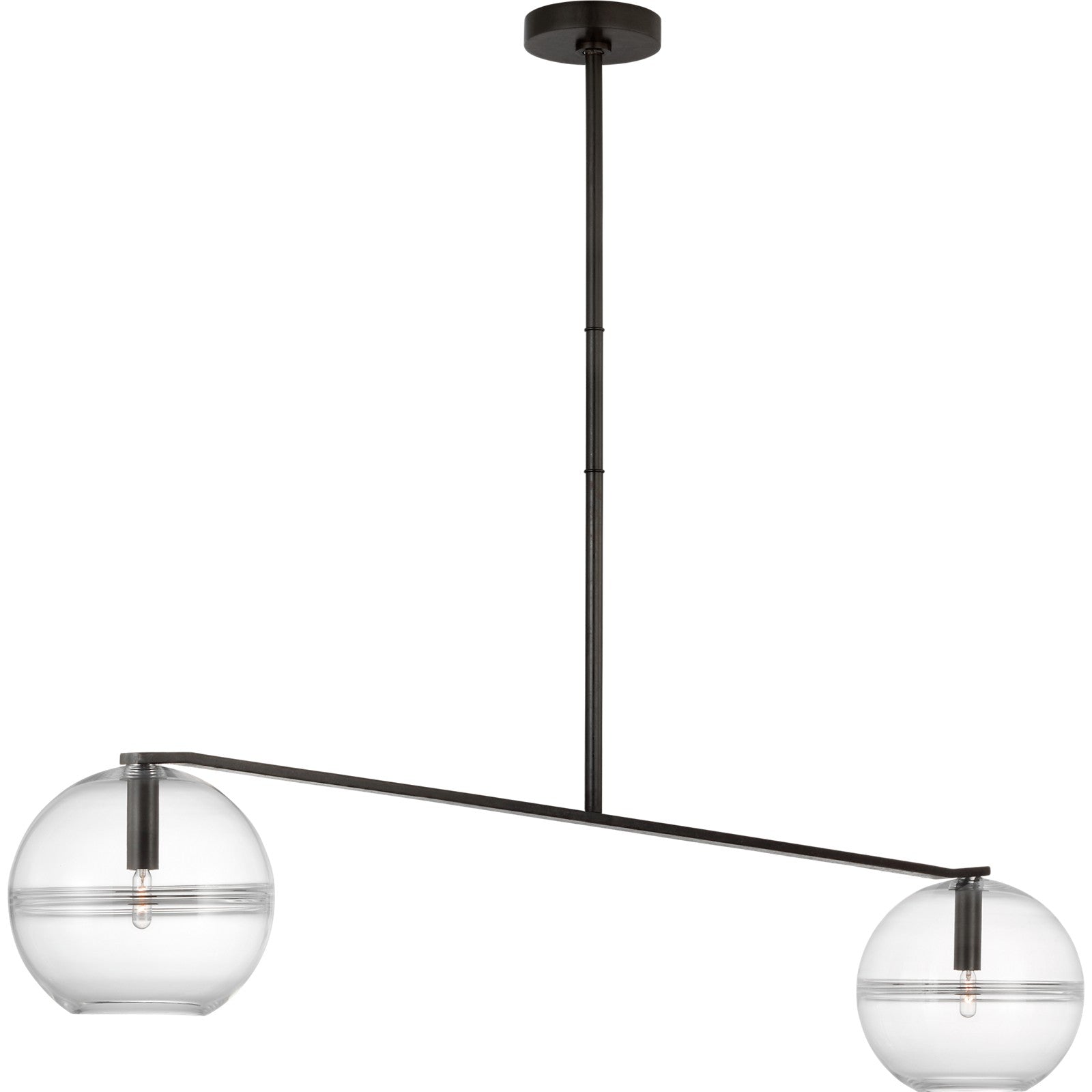Lowing Medium Wide Chandelier - Visual Comfort Modern 2