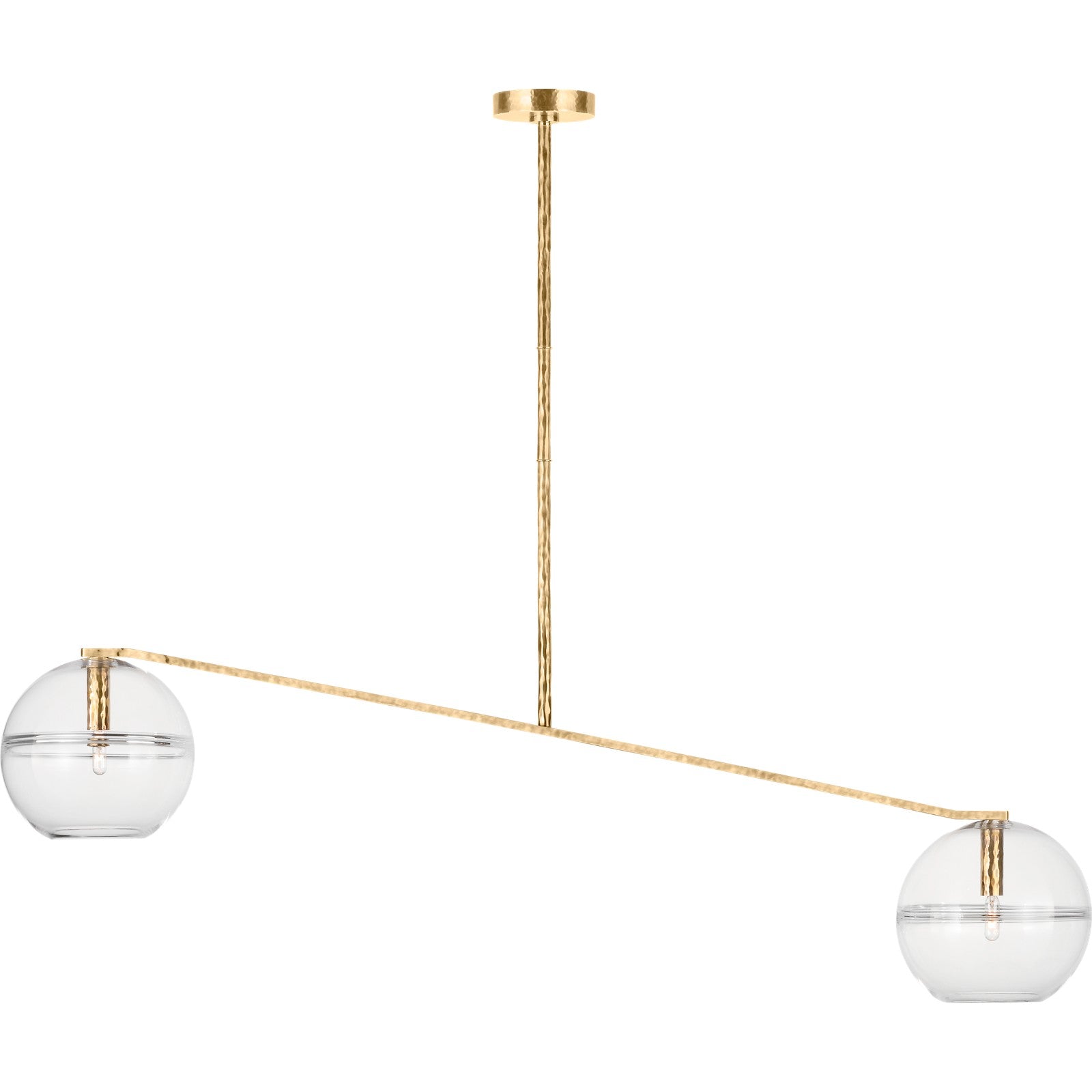 Lowing Medium Wide Chandelier - Visual Comfort Modern 4