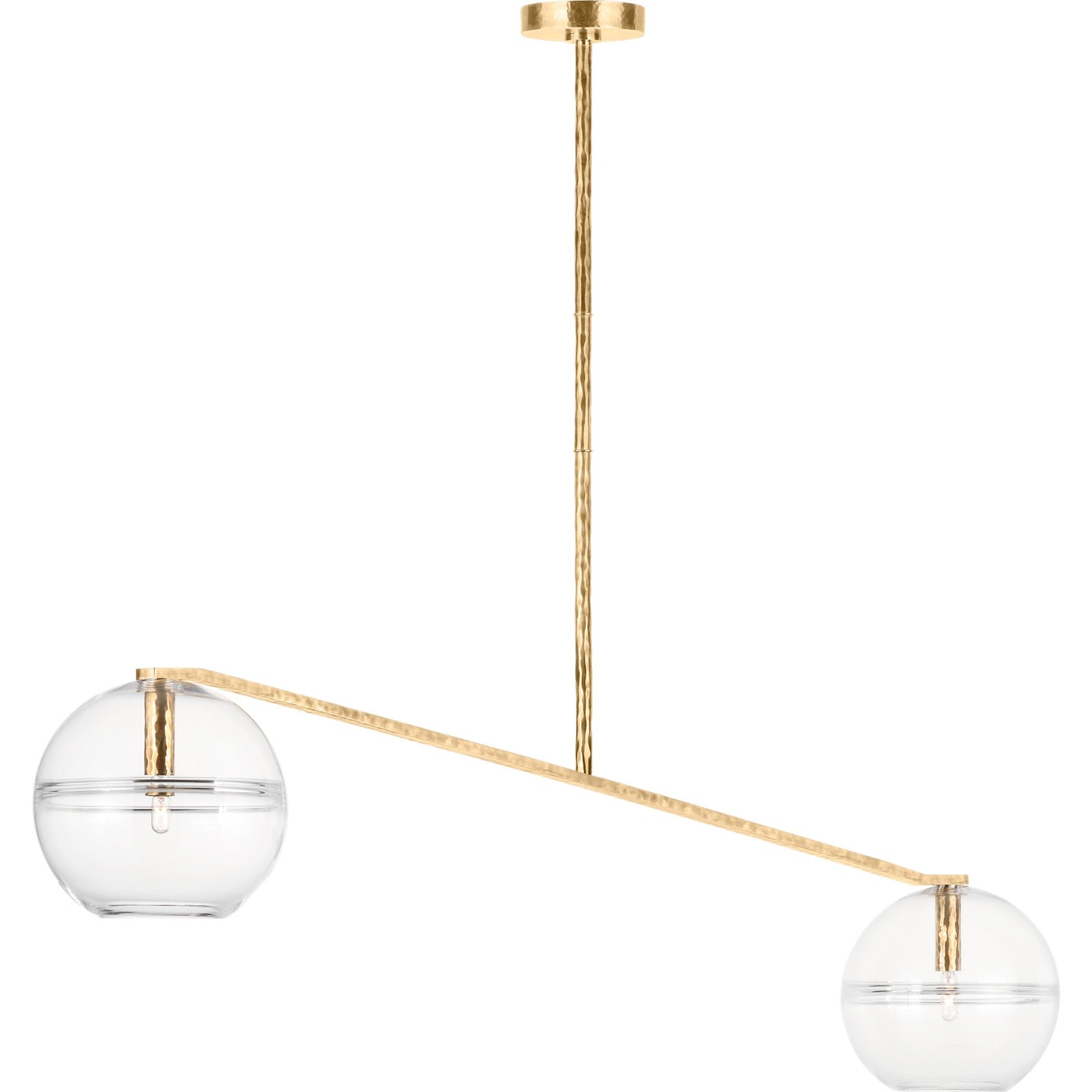 Lowing Medium Wide Chandelier - Visual Comfort Modern 3
