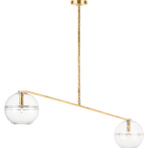 Lowing Medium Wide Chandelier - Visual Comfort Modern 3