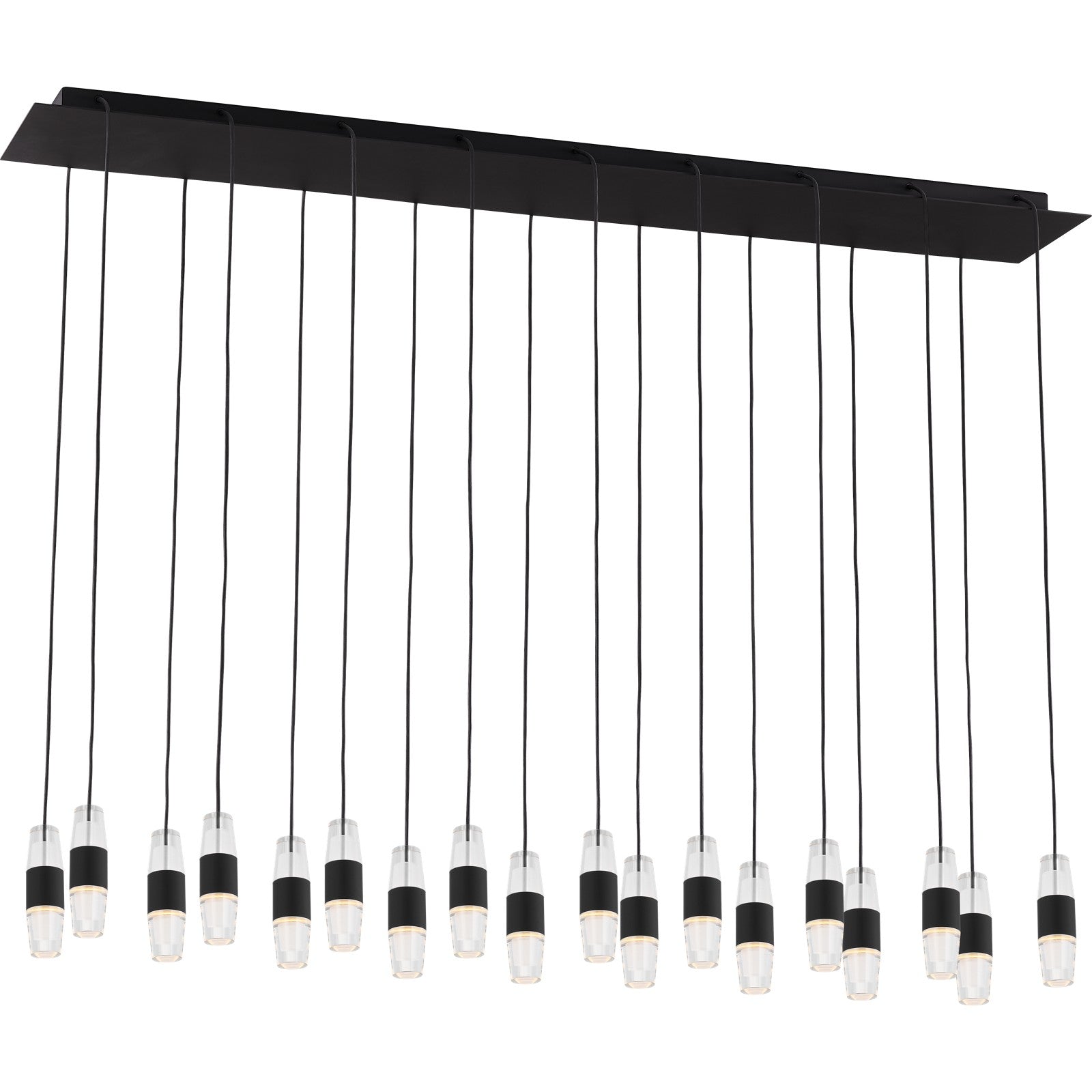 Lassell Short 18-Light Chandelier - Visual Comfort Modern 1