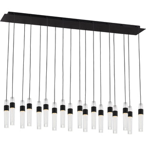 Lassell 18-Light Chandelier - Visual Comfort Modern 1