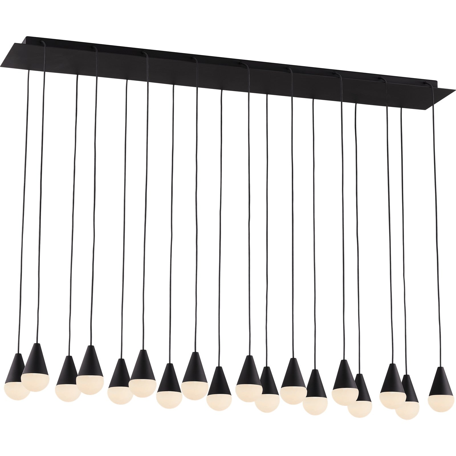 Cupola Alabaster 18-Light Chandelier - Visual Comfort Modern 2